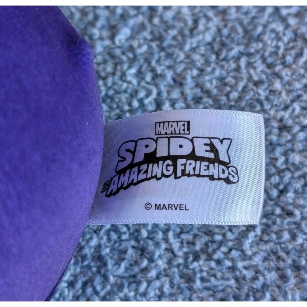 Squishmallows HugMees Spidey & His Amazing Friends Ghost Spider 10'' Soft Plush - Picture 5 of 8